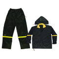 Climate Gear Nyln Suit Med Blk 3Pc R103M